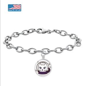 Space kitten bracelet